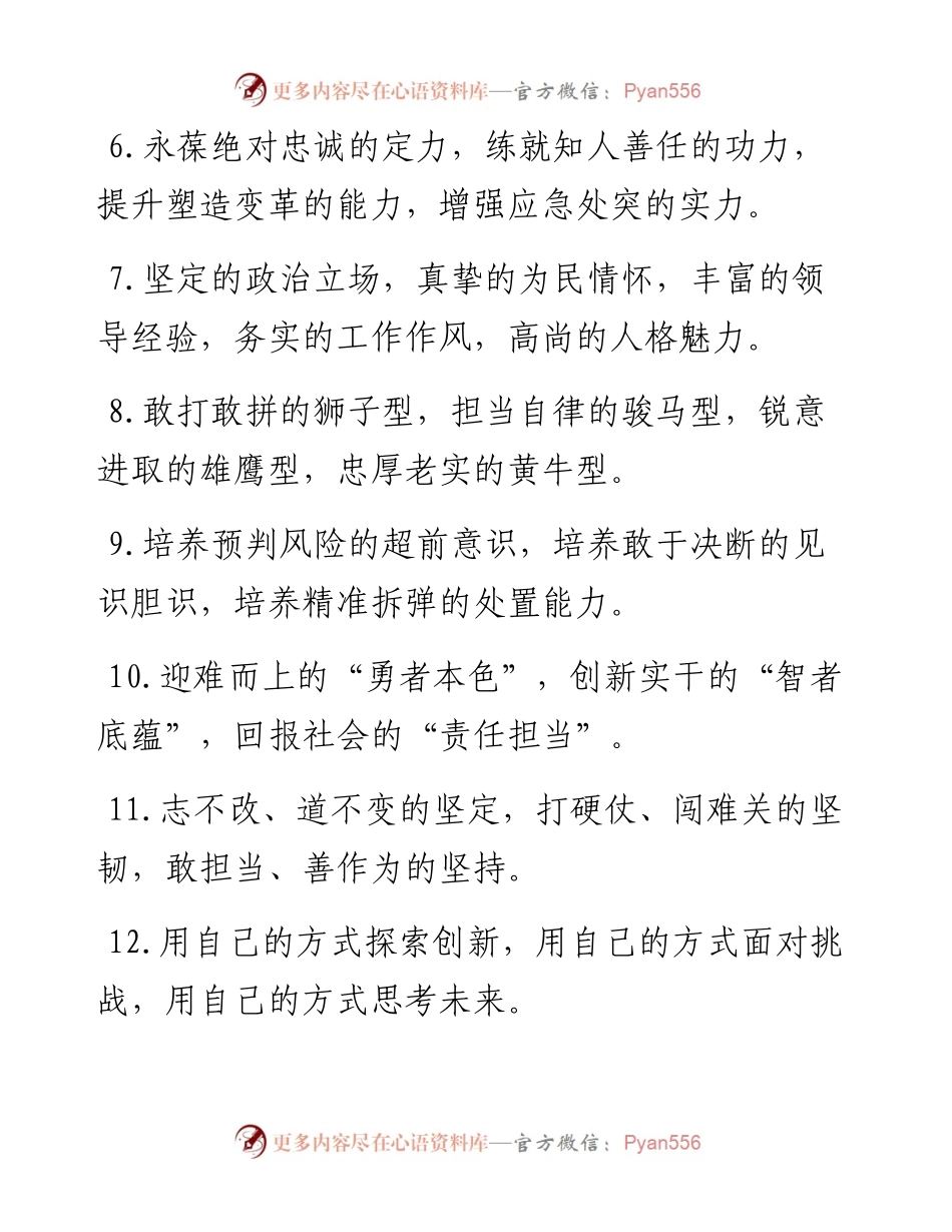 能力素质类排比句40例（3月9日）.docx_第2页