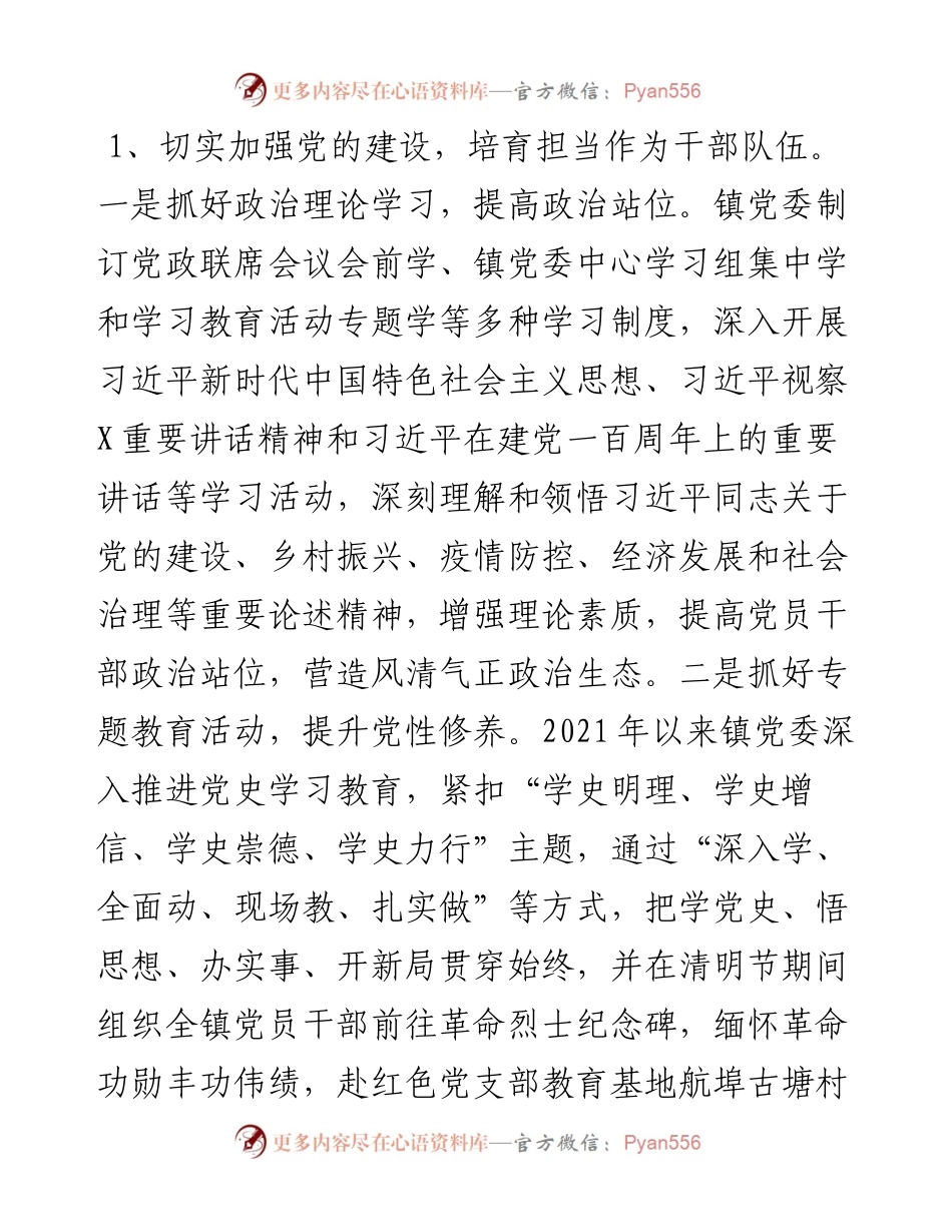 镇党委、政府工作总结及工作计划.docx_第2页