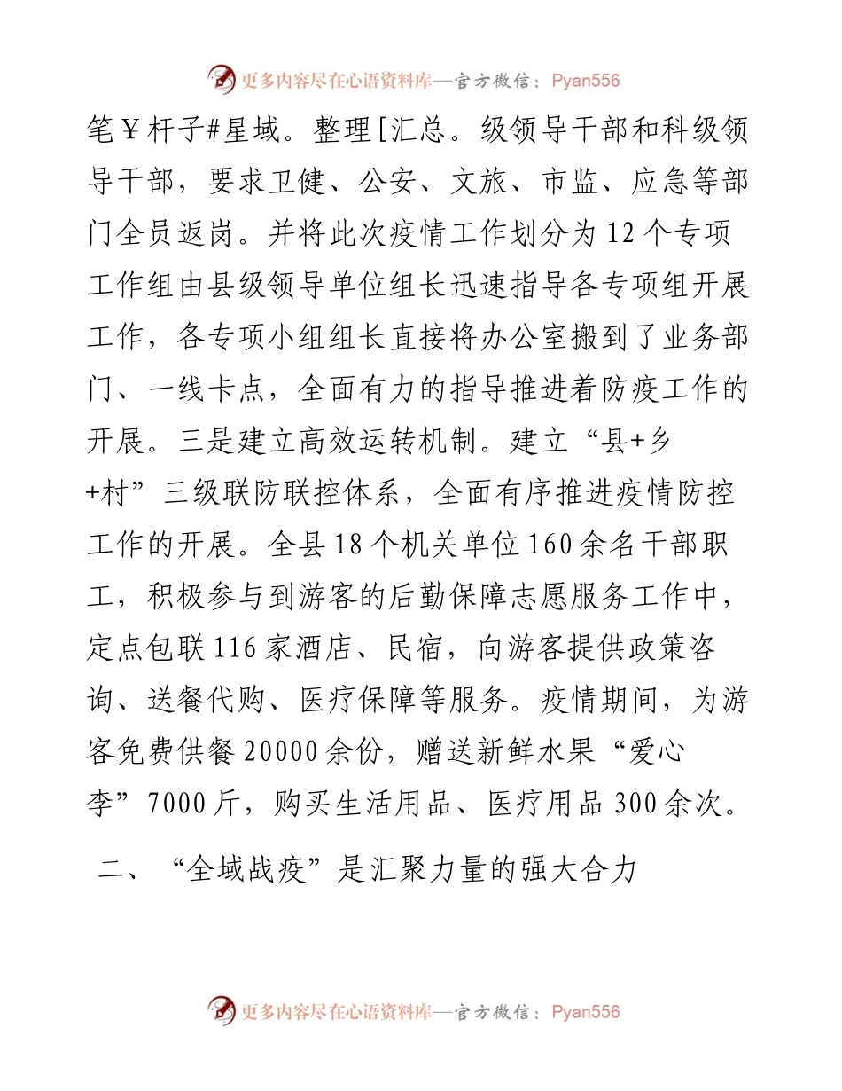 经验材料：发挥全域优势 合力抗击疫情.docx_第2页