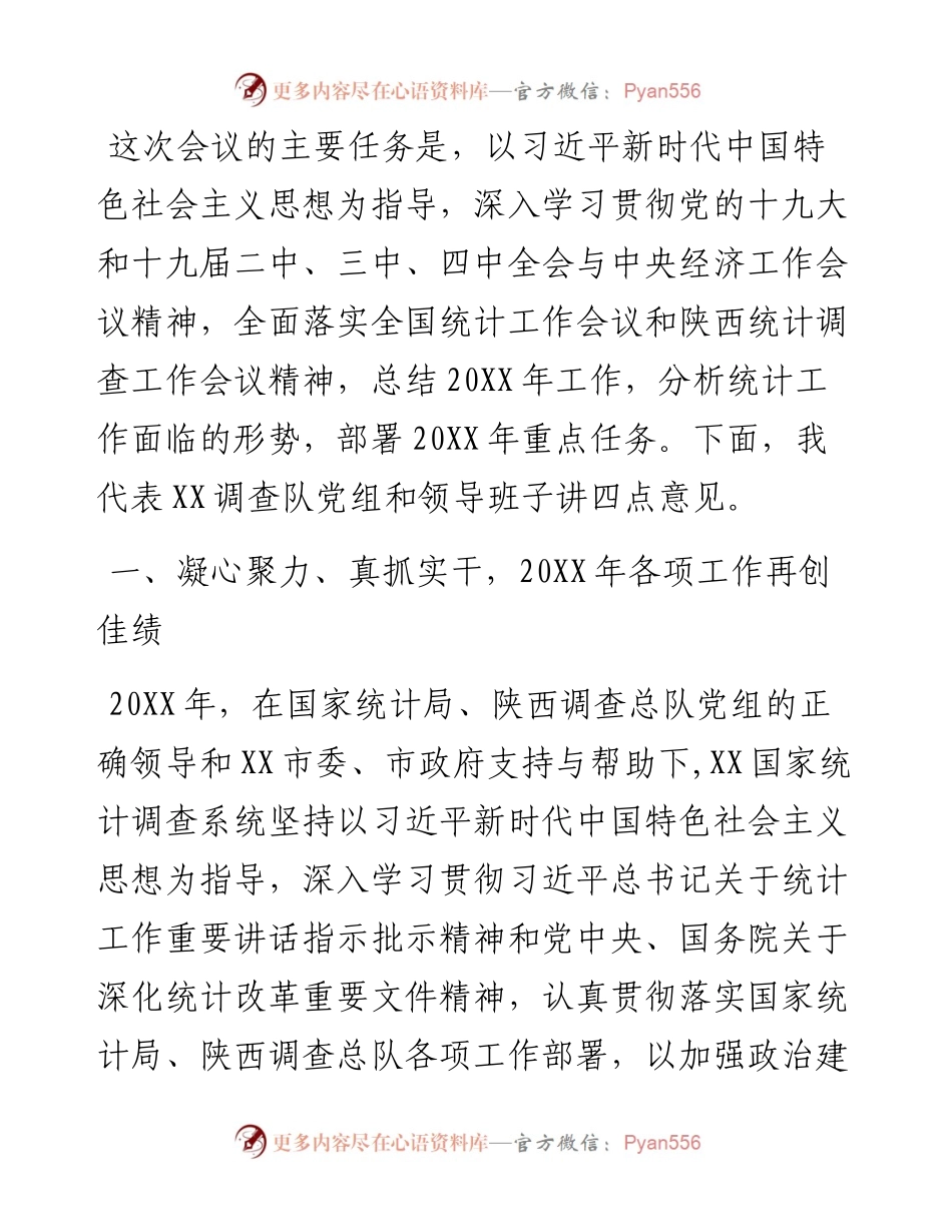 调查队领导讲话汇编（3篇）.docx_第2页