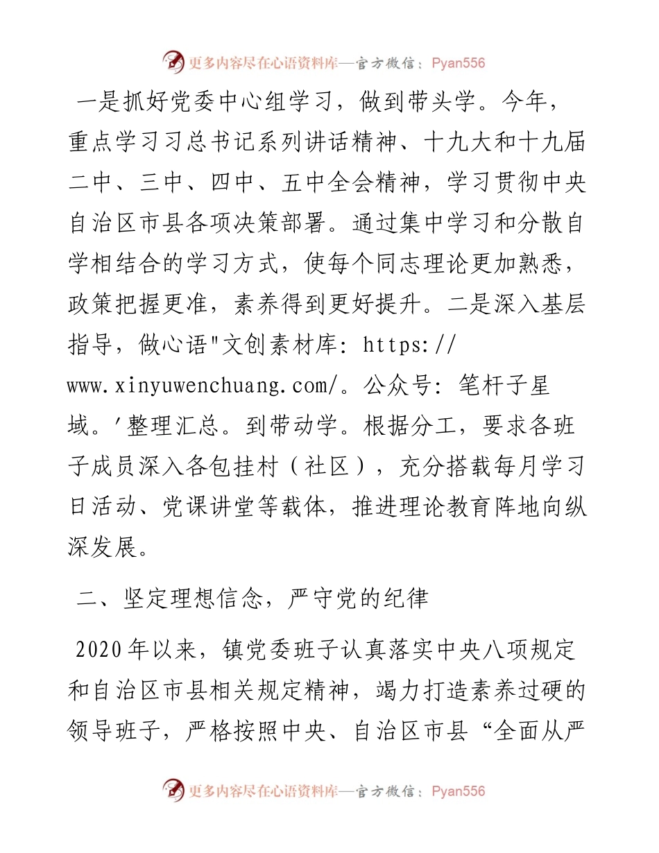 镇党委书记年度述法报告.docx_第2页