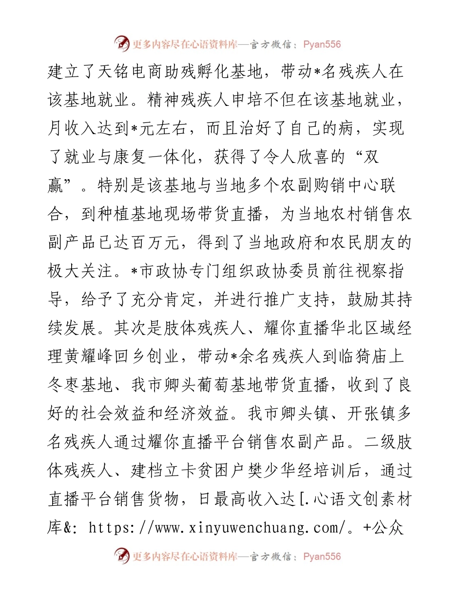 调研报告：电子商务在推动残疾人就业中的作用.docx_第2页
