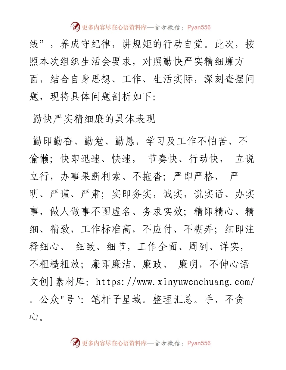 领导干部“严守纪律规矩，加强作风建设”个人对照检查材料.docx_第2页