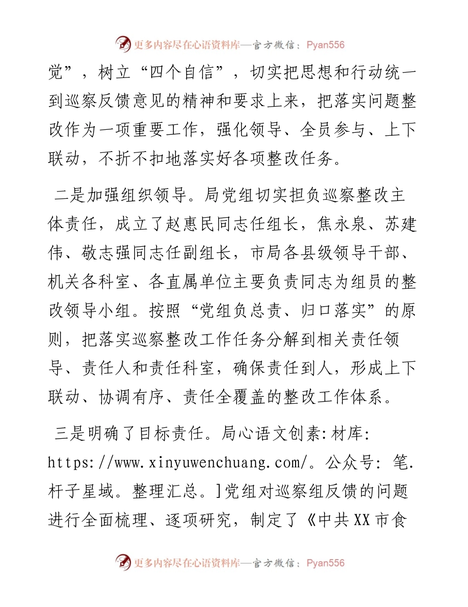 食品药品监督管理局党组关于巡察整改情况报告.docx_第2页