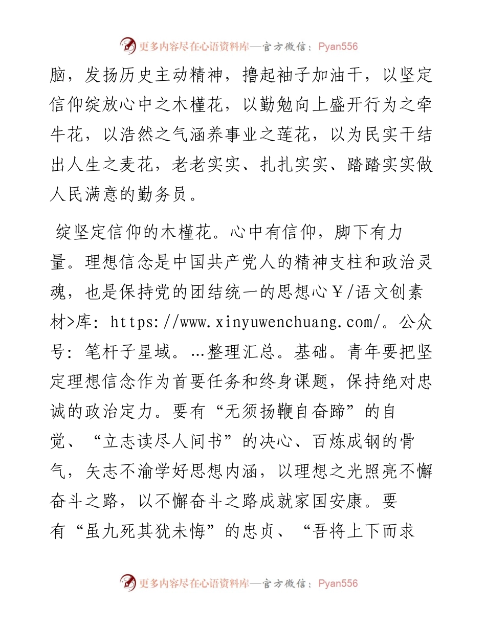 青年学习党的二十大心得体会：让青春在伟大事业中绽放绚丽之花(1).docx_第2页