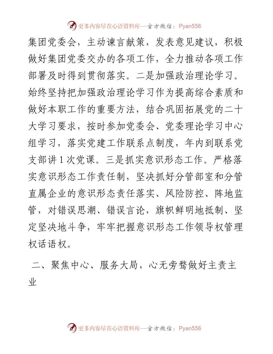 集团领导班子述职述责述廉报告.docx_第2页