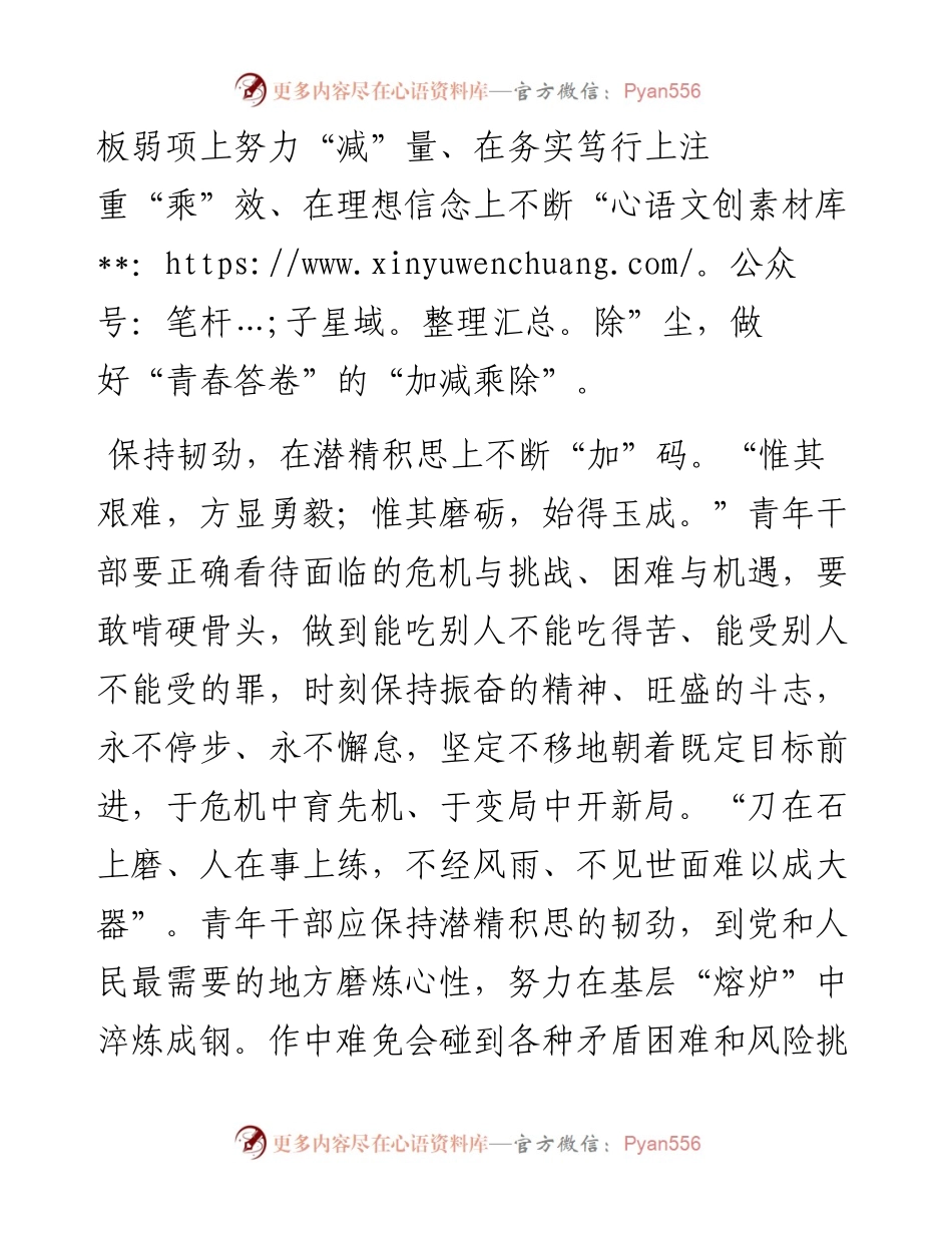 青年座谈会发言：在新征程上书写光荣与梦想.docx_第2页