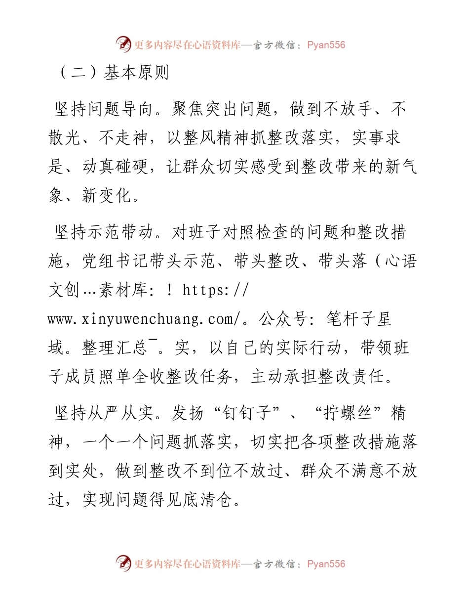 领导班子度民主生活会整改工作方案.docx_第2页