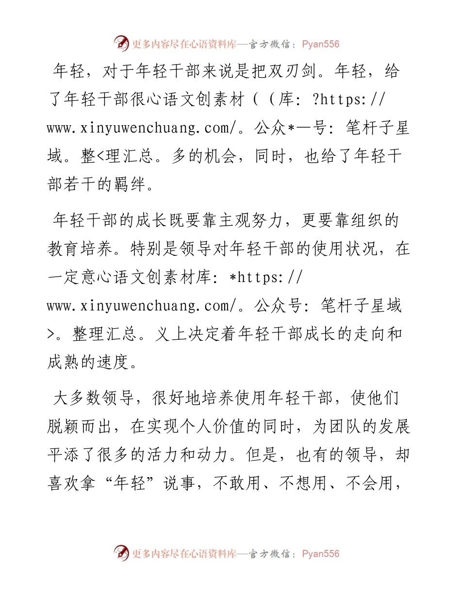 领导，请别总拿“年轻”说事.docx_第1页