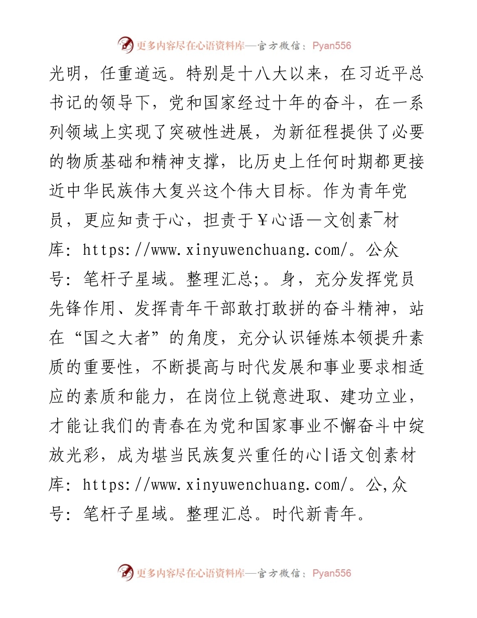 青年党员二十大学习心得体会(1).docx_第2页