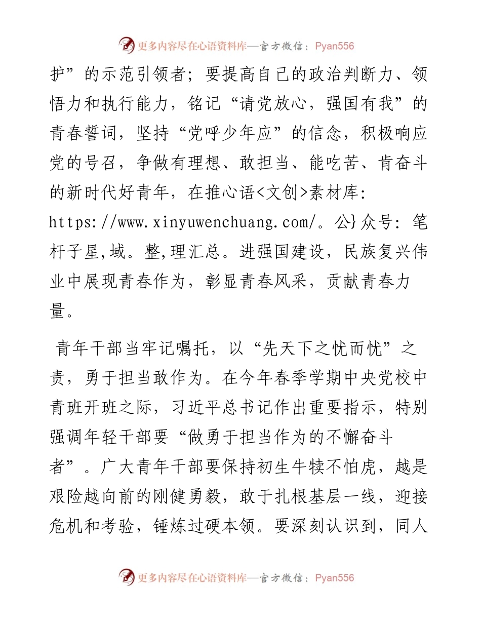 青年座谈会发言：用好“舵锚帆” 勇做“弄潮儿”.docx_第2页