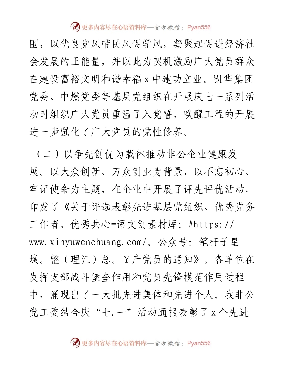 非公企业党建工作汇报.docx_第2页