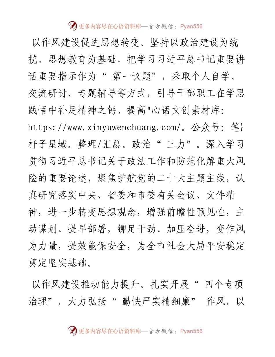 .10.25市委政法委副书记舒拓：以务实作风筑牢安全稳定底线.docx_第2页