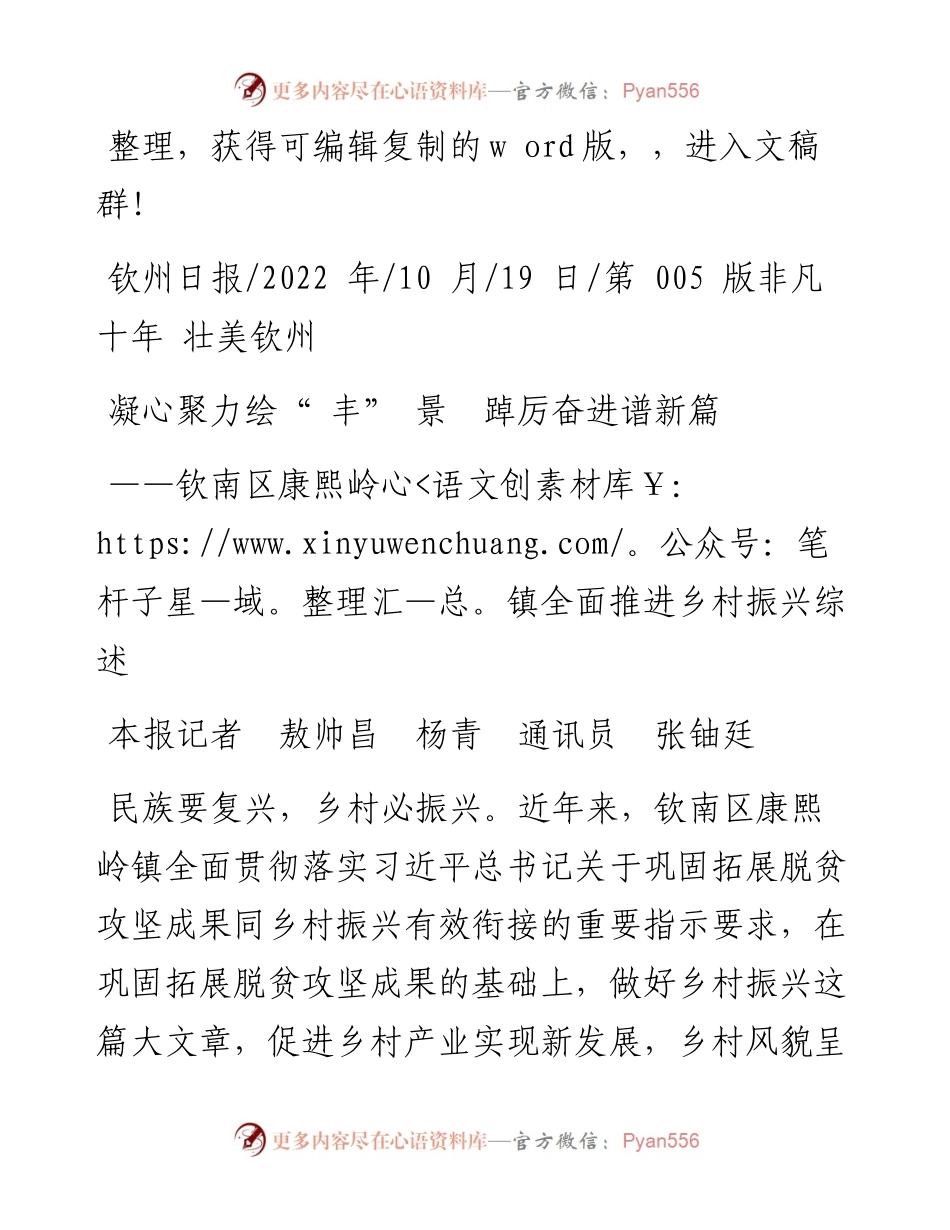 .10.19本报记者敖帅昌杨青通讯员张铀廷：凝心聚力绘丰景踔厉奋进谱新篇.docx_第1页
