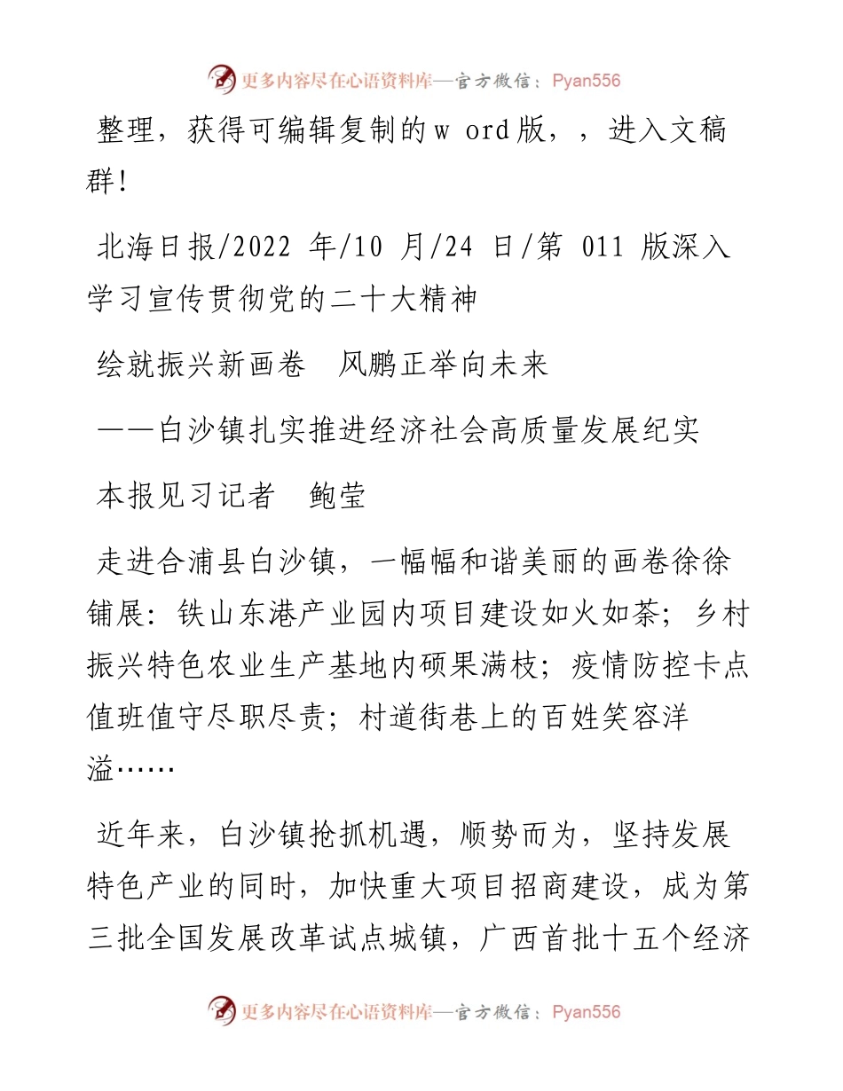 .10.24本报见习记者鲍莹：绘就振兴新画卷风鹏正举向未来.docx_第1页
