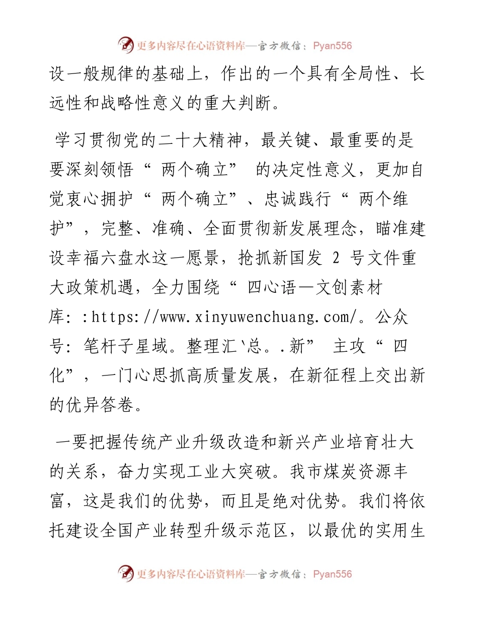 .12.03宣讲人市委副书记市长张定超：把握四个关系全力推进凉都高质量发展.docx_第2页
