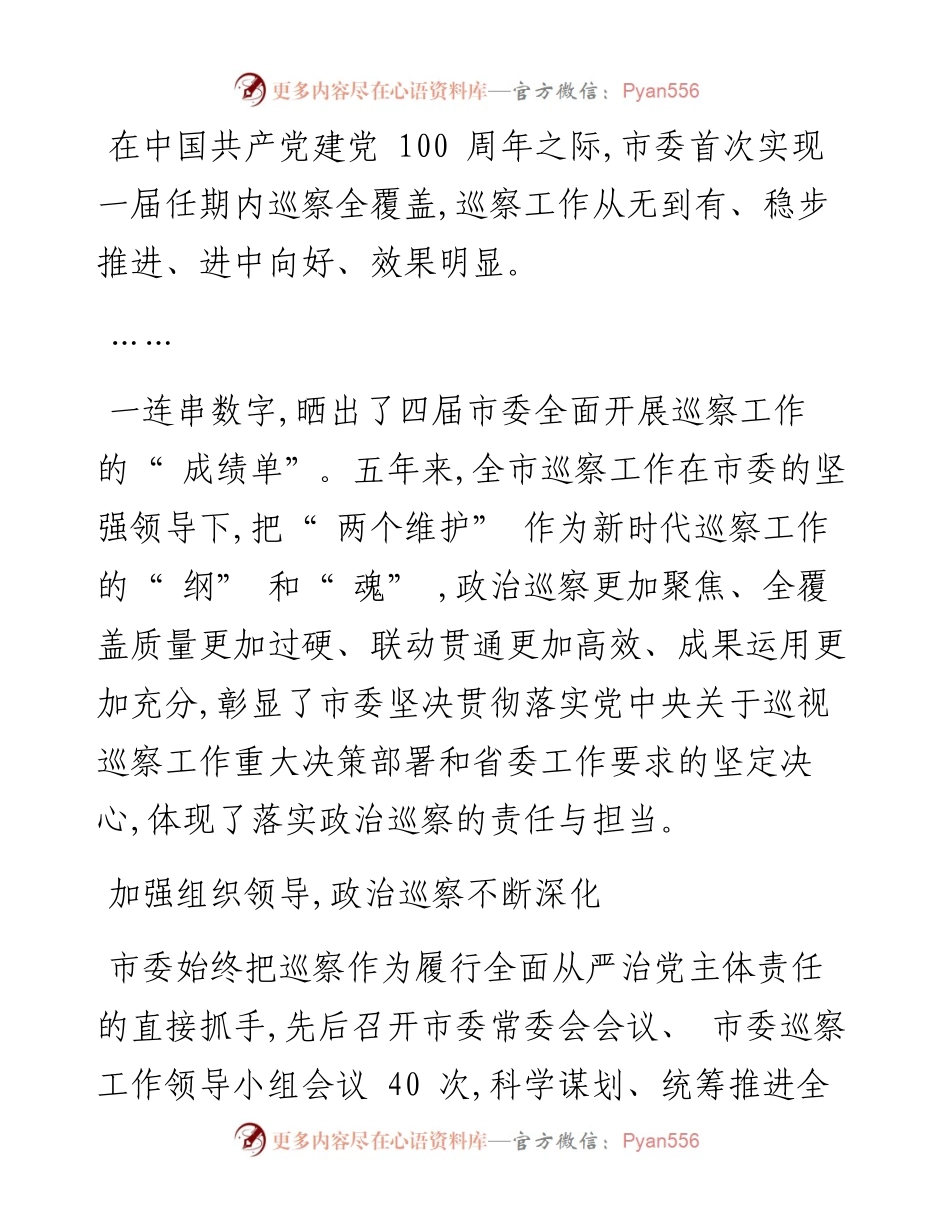.02.12市巡宣：围绕中心服务大局与时俱进深化政治巡察.docx_第2页