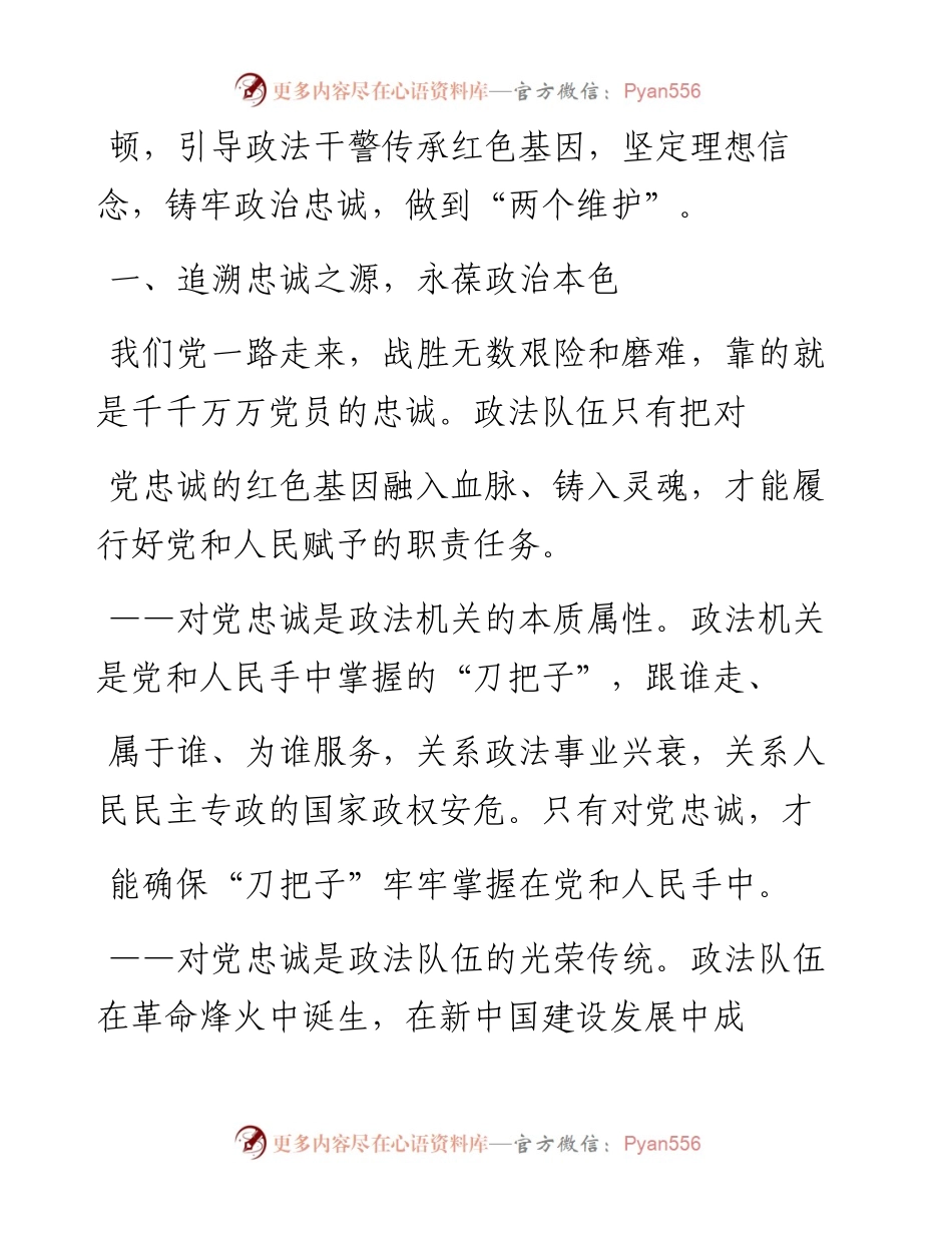 .03.15宁夏回族自治区党委常委政法委书记雷东生：铸牢政治忠诚做到两个维护.docx_第2页