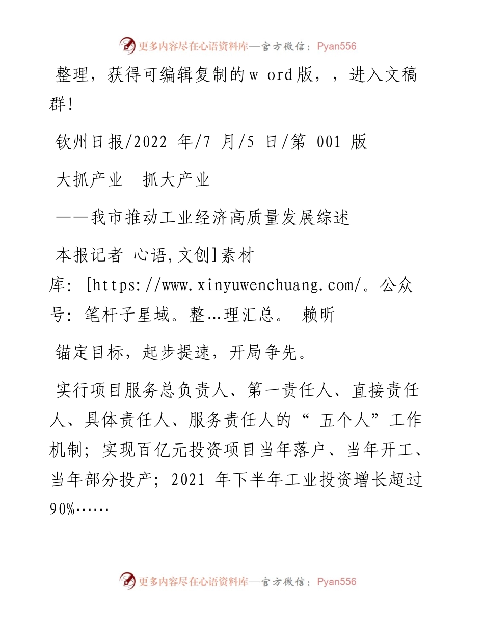 .07.05本报记者赖昕：大抓产业抓大产业.docx_第1页
