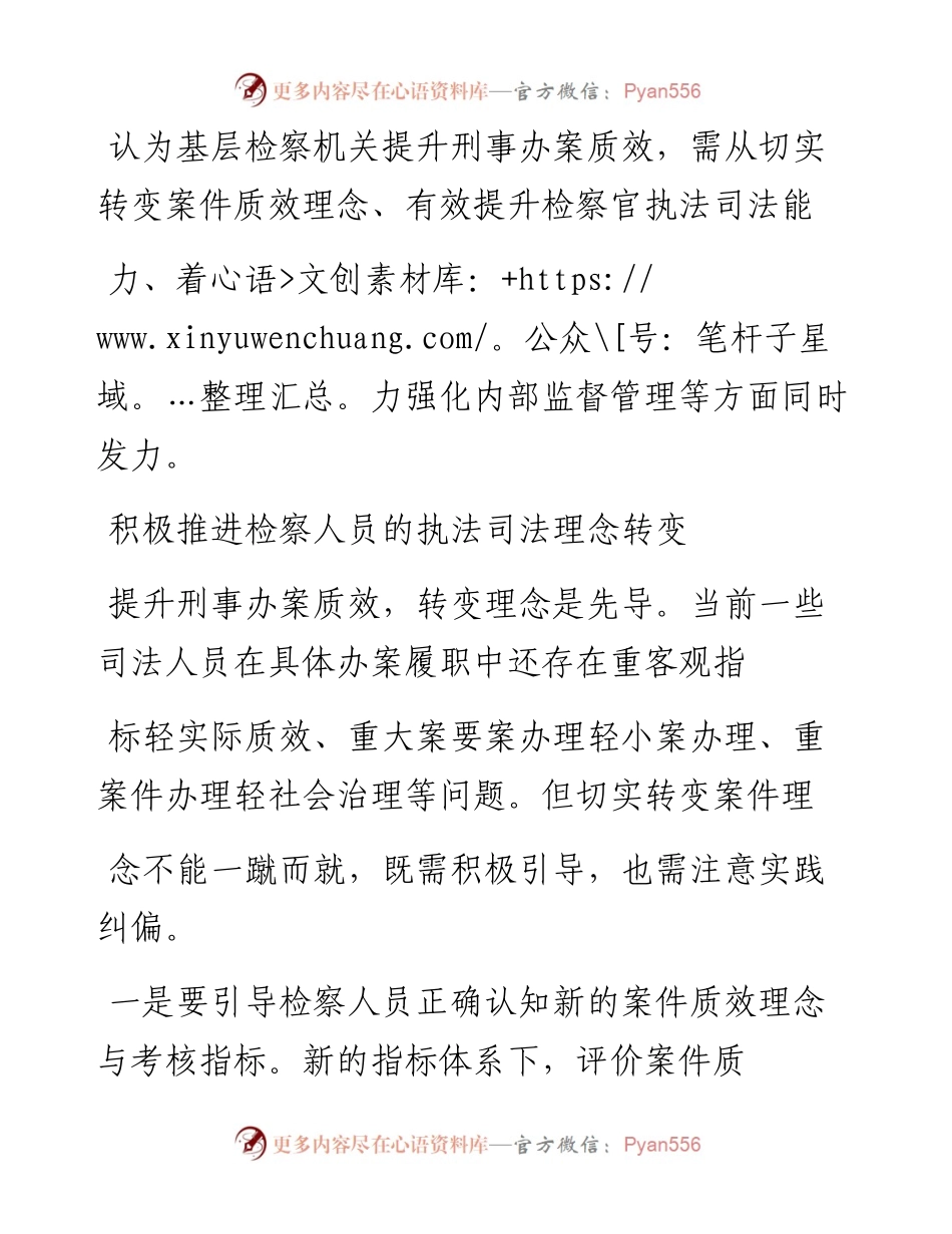 .01.19北京市大兴区人民检察院检察长杨永华：基层检察机关提升刑事办案质效的实践路径思考.docx_第2页