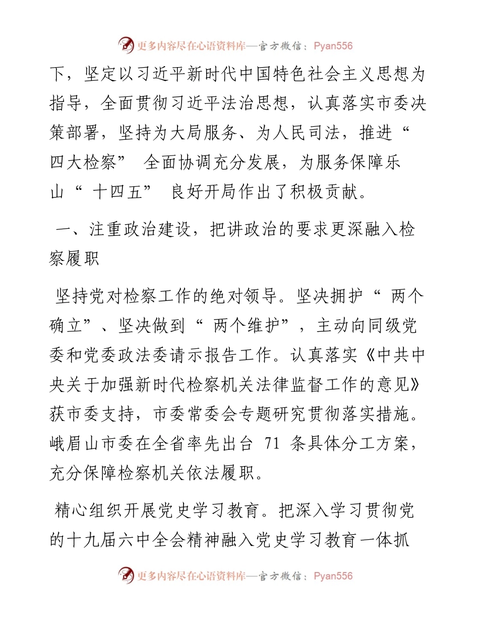 .03.09乐山市人民检察院检察长李鹏飞：乐山市人民检察院工作报告.docx_第2页