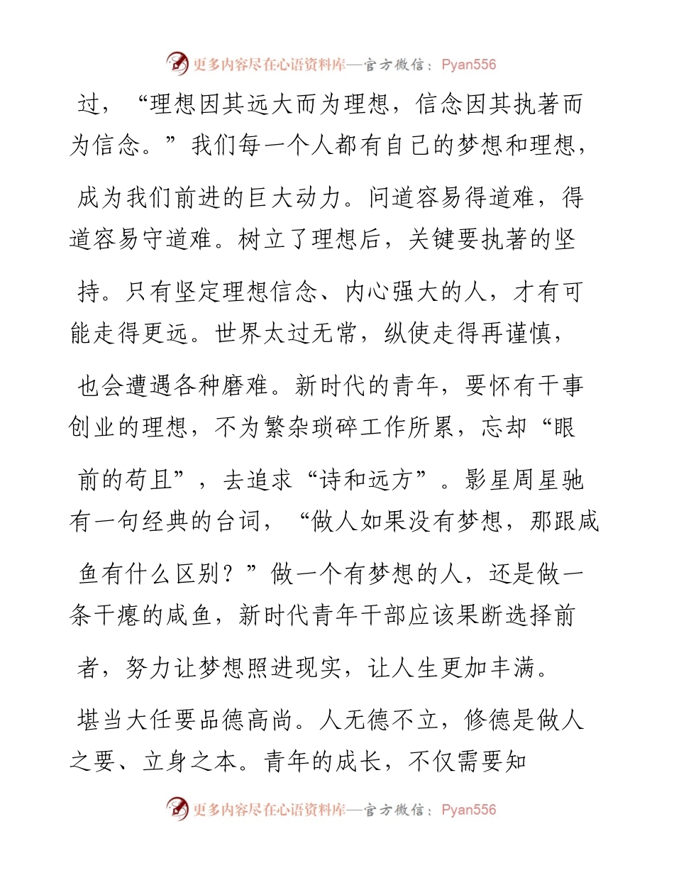 .06.25辽宁省辽河中级人民法院院长张国全：争做堪当大任的新时代青年.docx_第2页