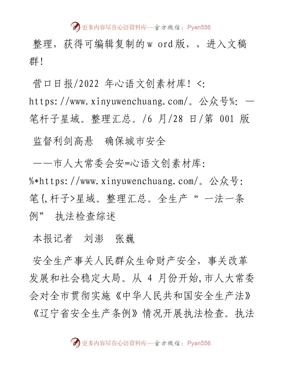 .06.28本报记者刘澎张巍：监督利剑高悬确保城市安全.docx_第1页