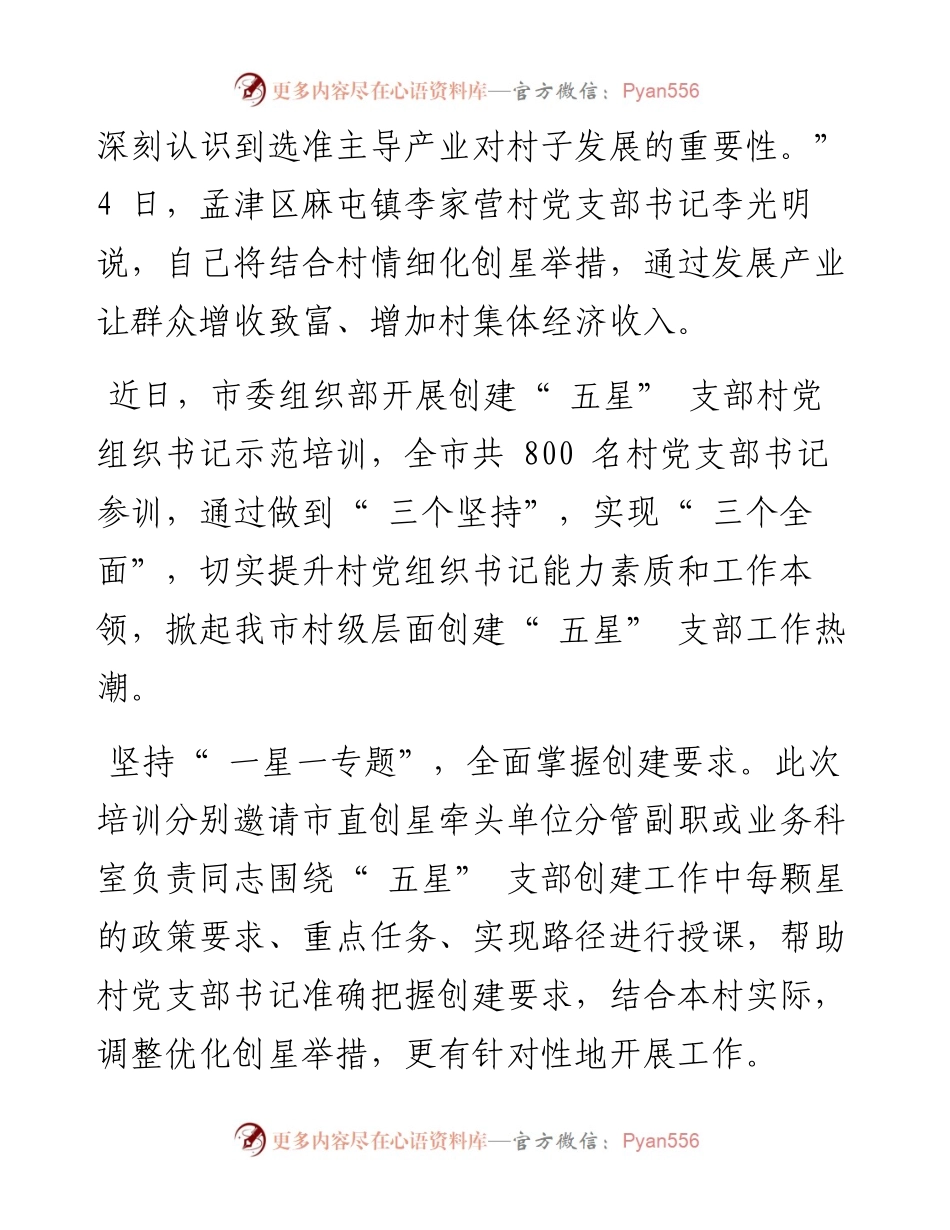 .09.05洛报融媒记者孙小蕊通讯员赵明崔颖：做到三个坚持实现三个全面推动五星支部创建工作走深走实.docx_第2页
