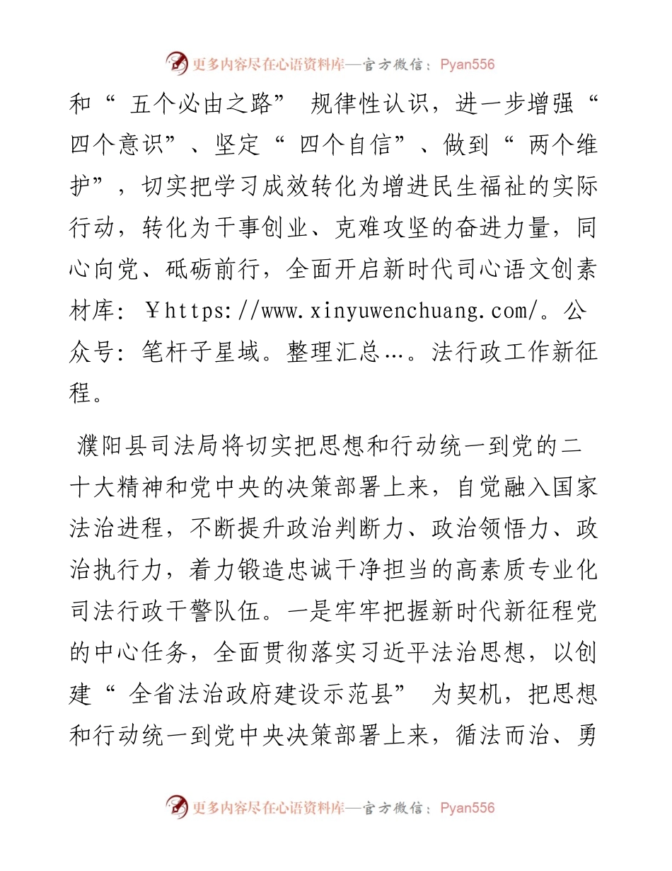 .11.15濮阳县司法局党组书记、局长王晓辉：奋力开创司法行政工作新局面.docx_第2页
