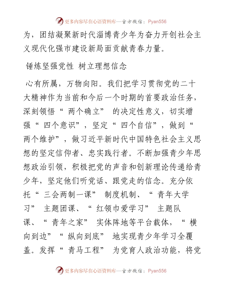 .11.29共青团淄博市委书记徐强：揽定星辰大海同歌一路青春.docx_第2页