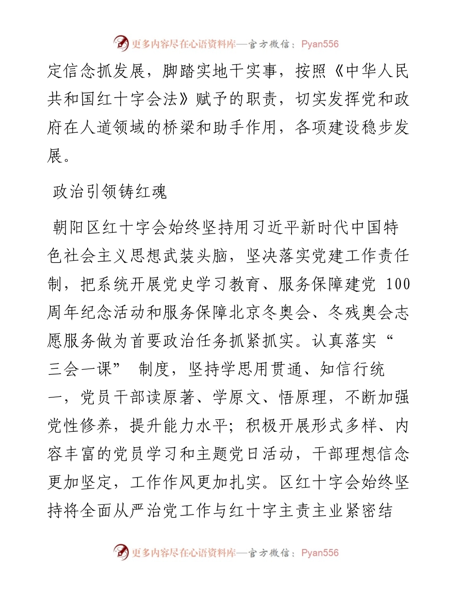 .05.06北京市朝阳区红十字会：关爱生命践初心踔厉奋发谱新篇.docx_第2页
