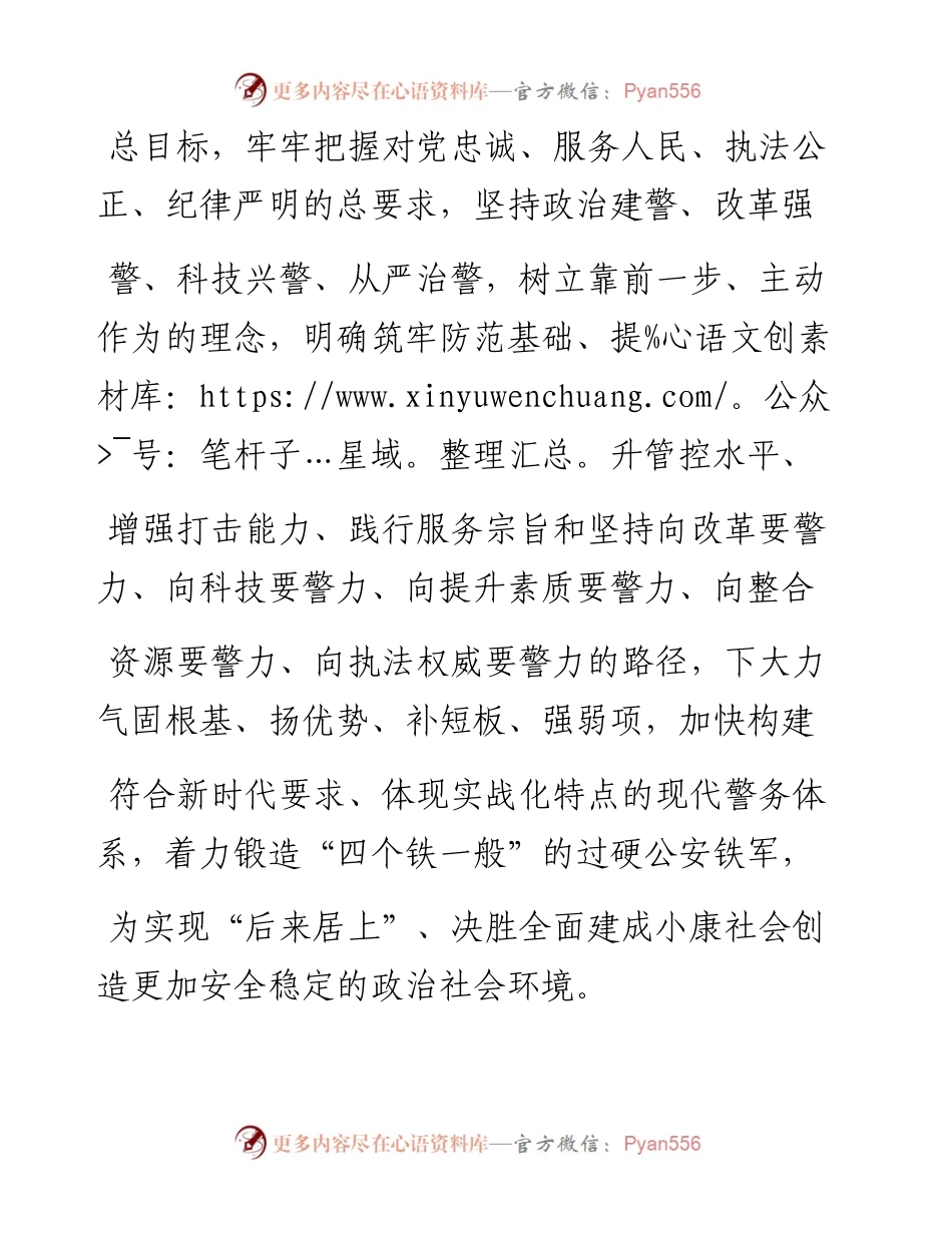 .05.12菏泽市副市长市公安局党委书记局长高荣国：奋力开创新时代菏泽公安工作新局面.docx_第2页