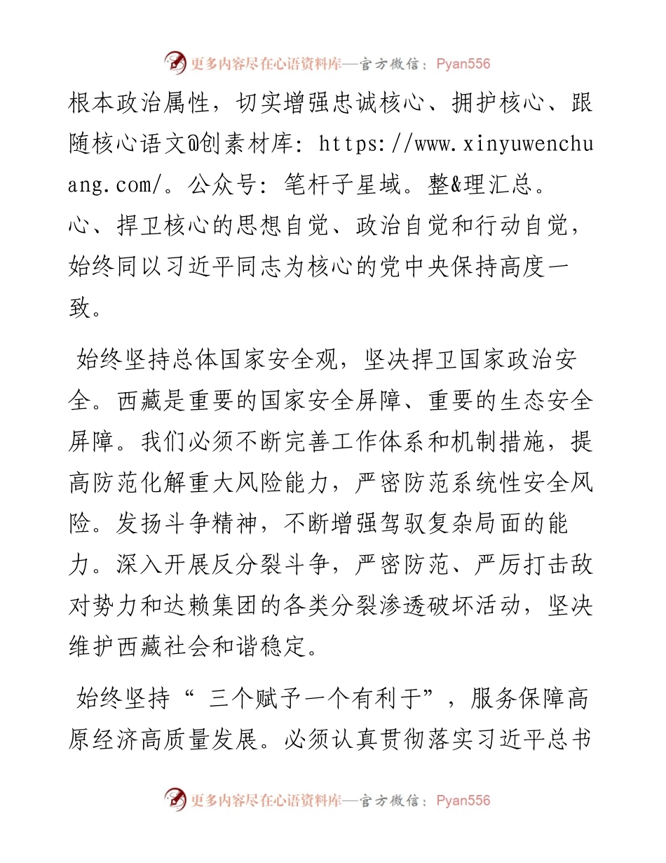 .11.26公安厅厅长张洪波：铁军铸忠魂丹心向核心为维护国家安全作出西藏公安新贡献.docx_第2页