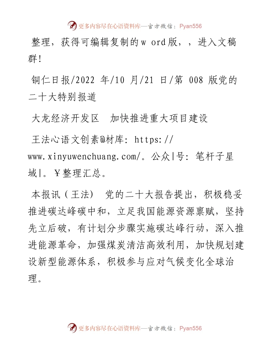 .10.21王法：大龙经济开发区加快推进重大项目建设.docx_第1页