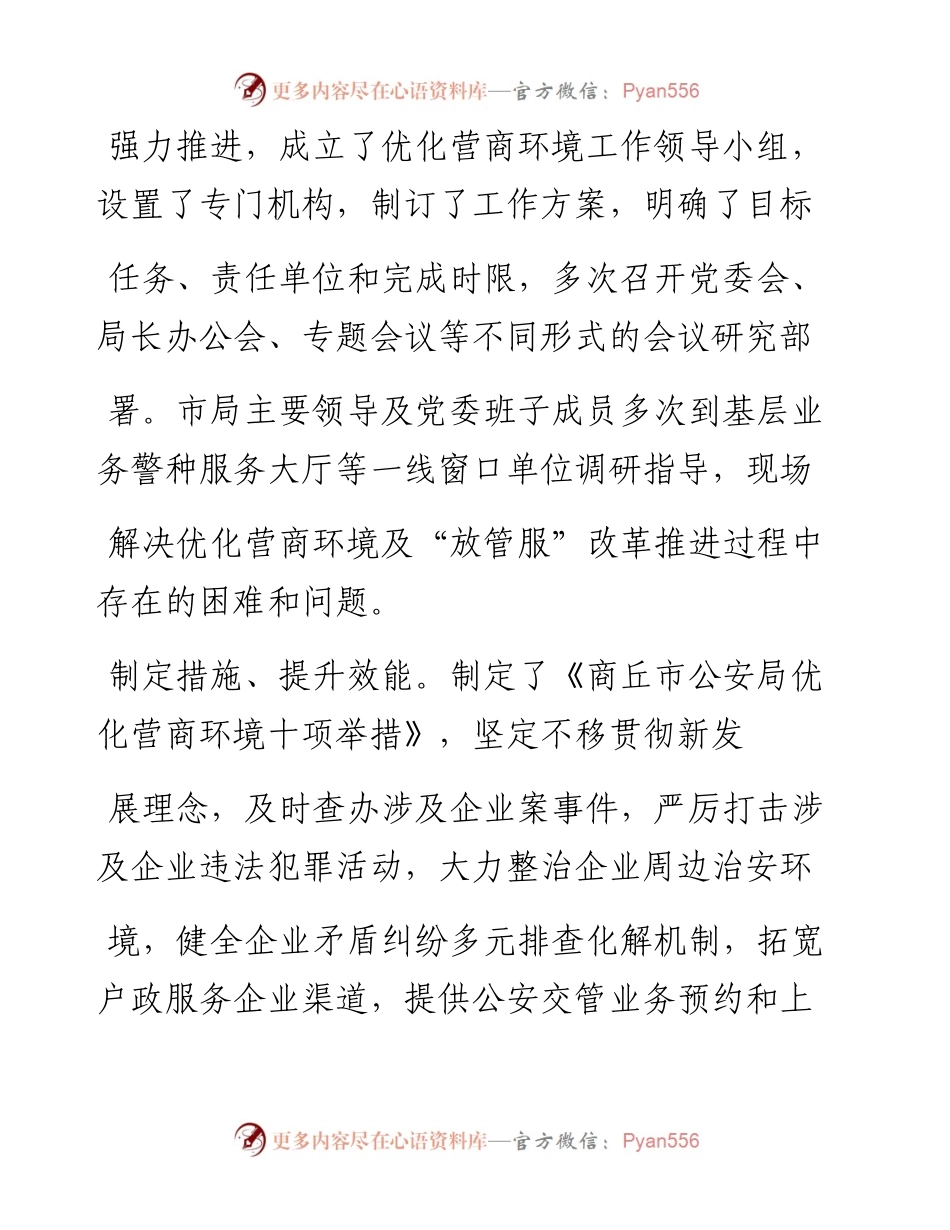 .06.29市人民政府副市长、市公安局长李建仓：多措并举全方位优化营商环境.docx_第2页