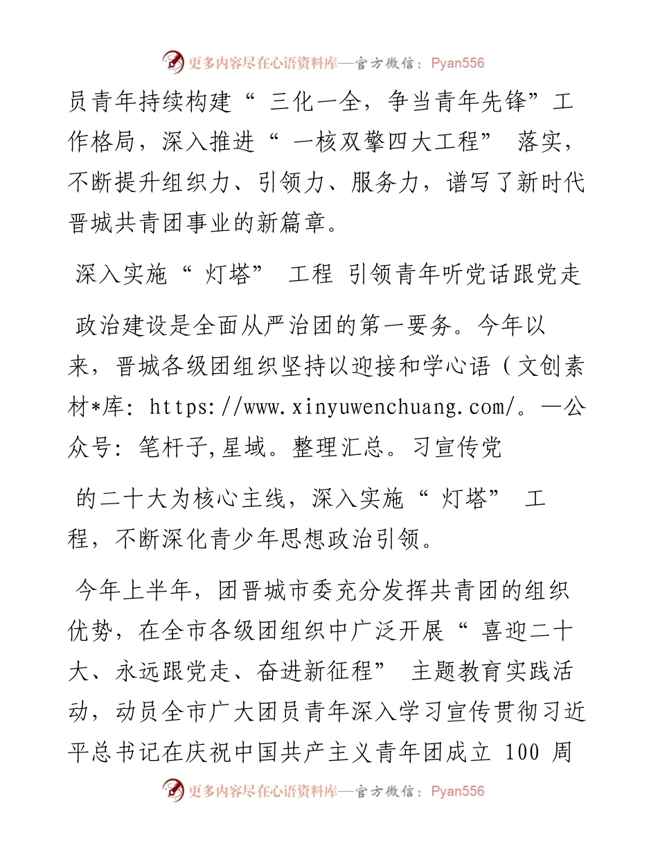 .08.16本报记者李茹霞：共青团晋城市委凝聚青春力量谱写奋进篇章.docx_第2页