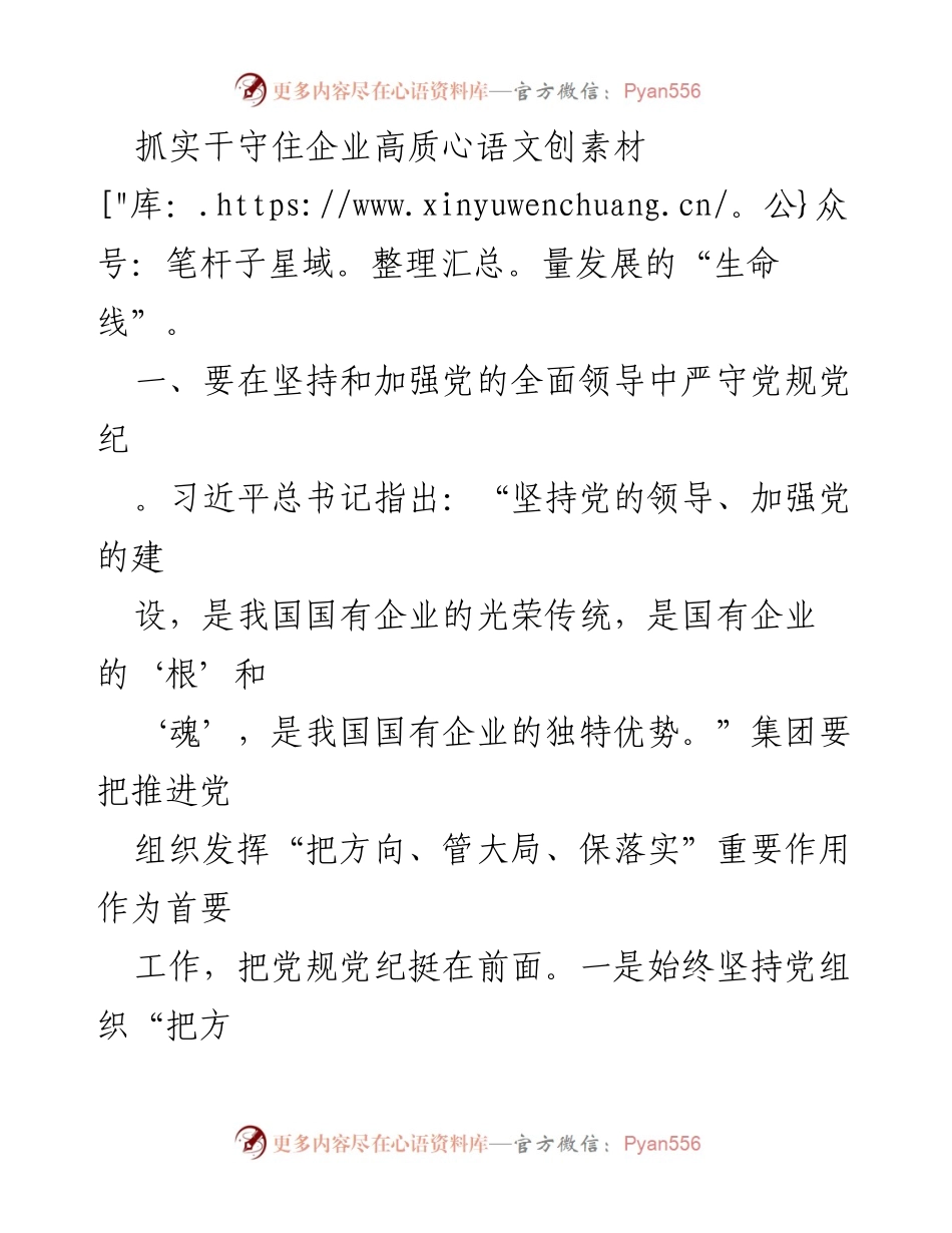 [党课] 学习教育 - 严守党规党纪，助推集团高质量发展.docx_第2页