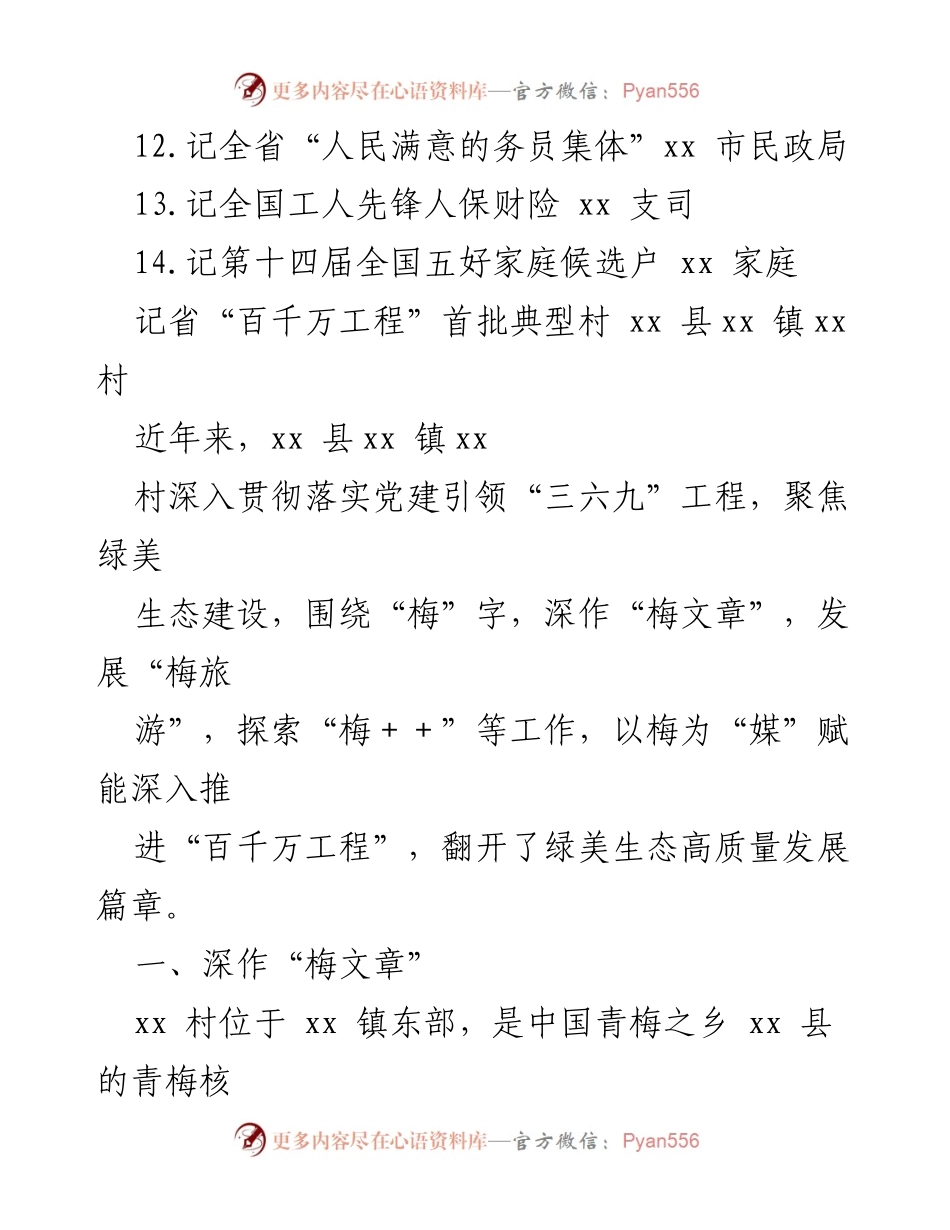 [材料汇编] 先进集体表彰 - 先进集体事迹汇编与典型展示.docx_第2页