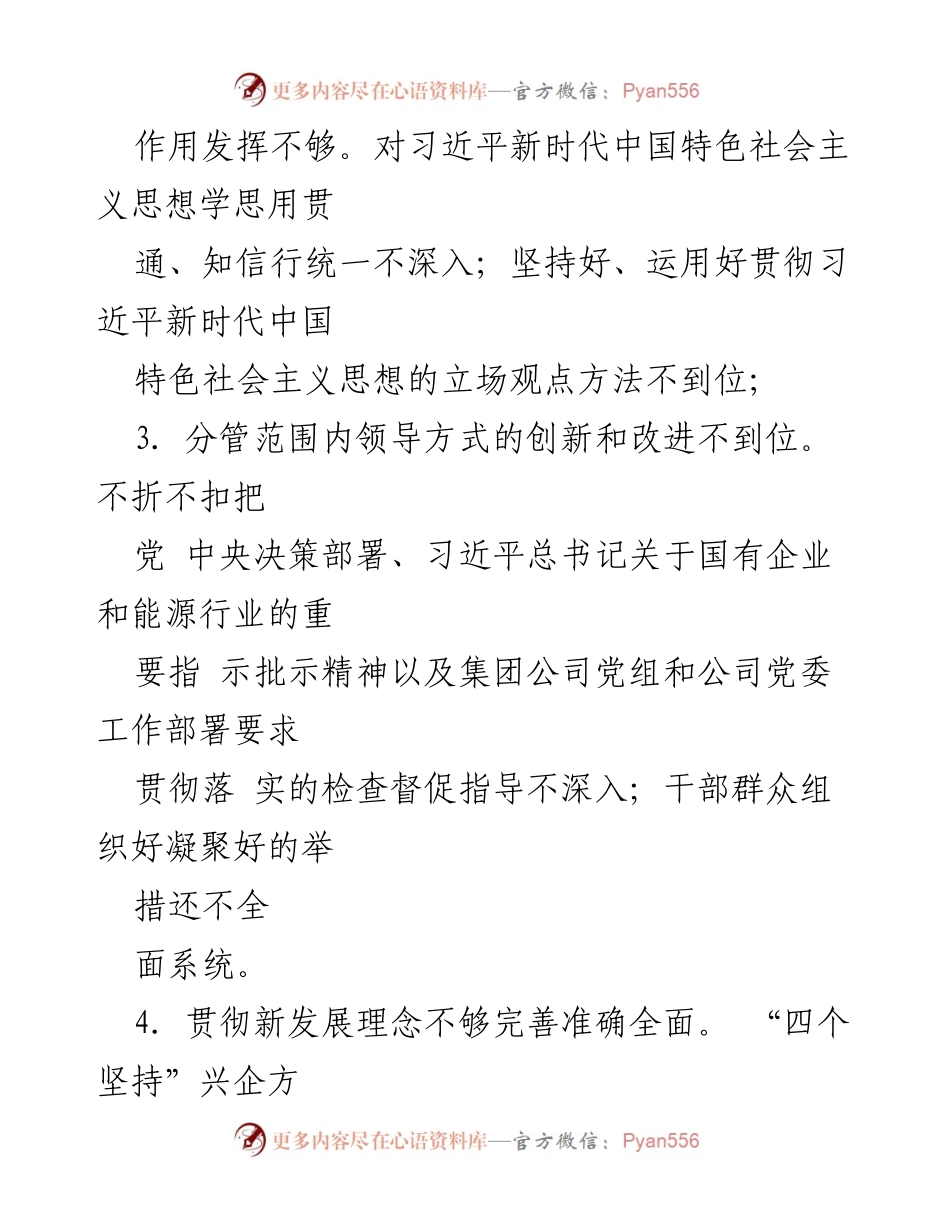 [调研报告] 东港石油公司 - 纪检巡察干部党性分析及整改措施报告.docx_第2页