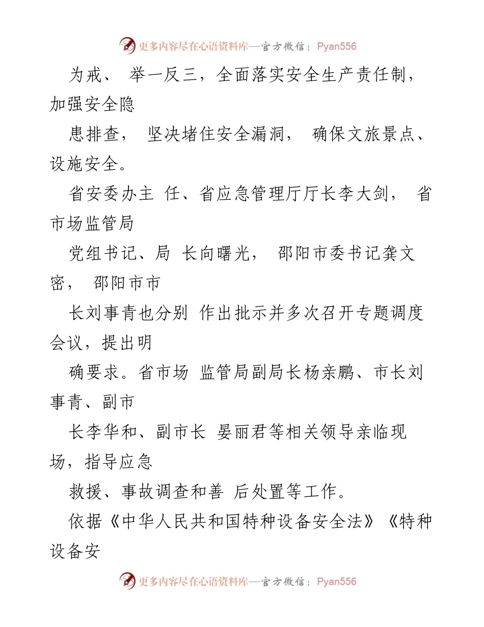 [调查报告] 事故调查 - 湖南宝祥生态旅游“高空飞翔”坠落事故调查报告.docx_第2页