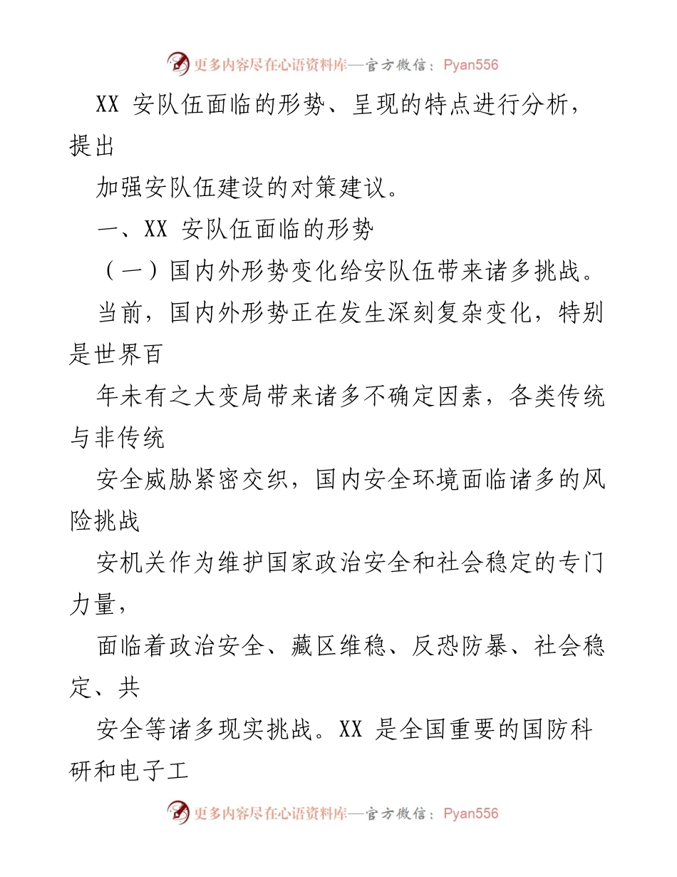 [调研报告] 安全队伍建设 - 时代G安队伍面临的形势与对策建议分析.docx_第2页