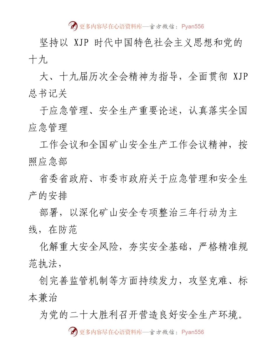 [调研报告] 2023年非煤矿山安全监管工作要点及实施策略.docx_第2页