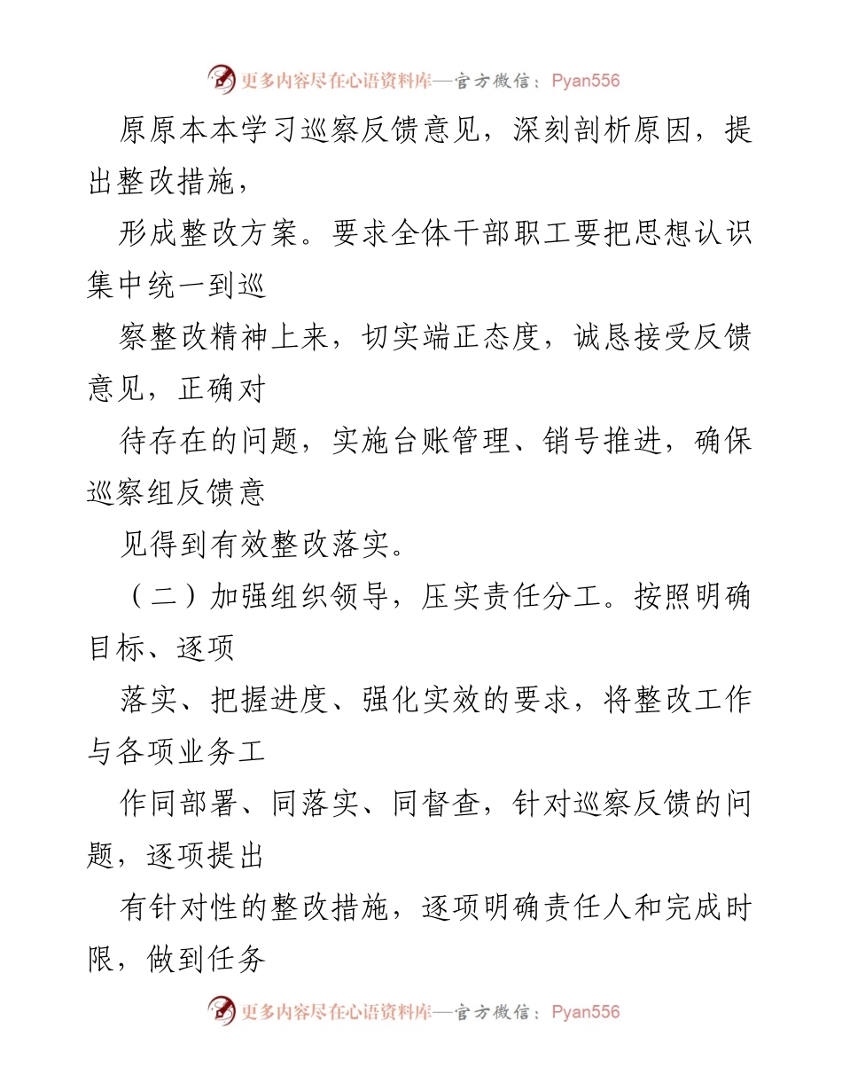 [报告] 巡察整改 - XX县档案馆党支部巡察反馈意见整改情况总结.docx_第2页