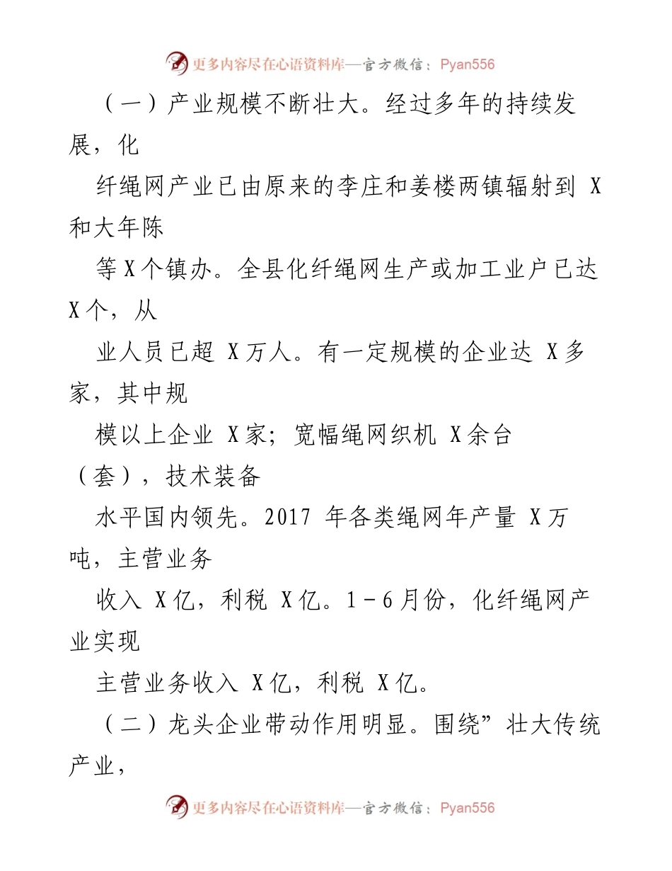 [调研报告] 产业升级 - 加快旧动能转换，推动绳网产业提档升级的策略分析.docx_第2页