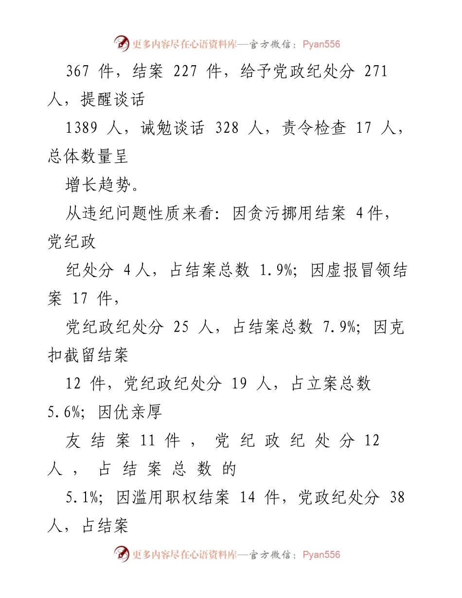 [调研报告] 扶贫领域 - 加强监督执纪，严查扶贫领域违纪问题的成效与措施.docx_第2页