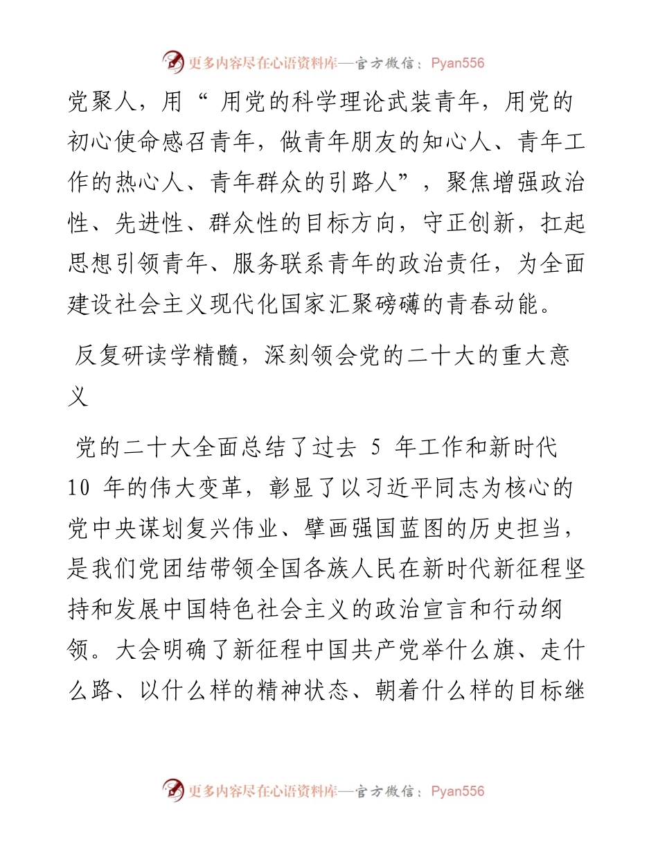 .12.27共青团大同市委书记高晶：踔厉奋发笃行不怠奋力推进全市共青团工作高质量发展.docx_第2页