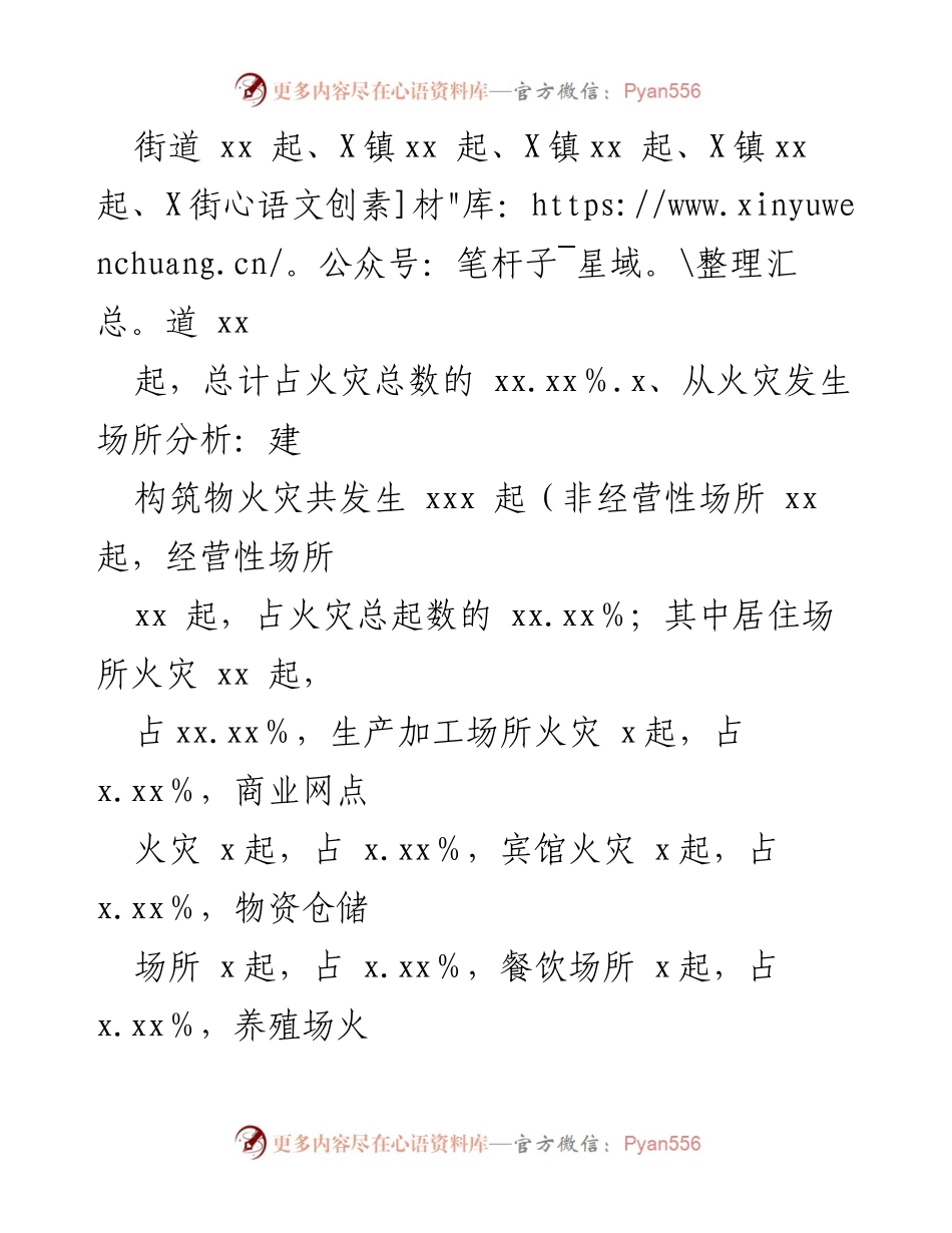 [报告] 县消防救援大队 - 2024年度消防安全形势分析及2025年工作思路报告.docx_第2页