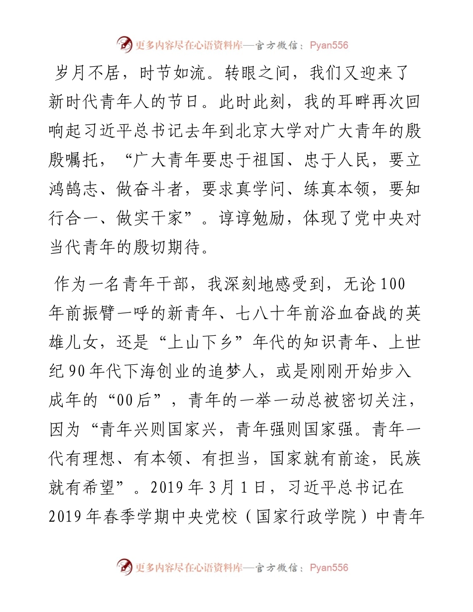 040801-五四青年节座谈会发言提纲.docx_第2页