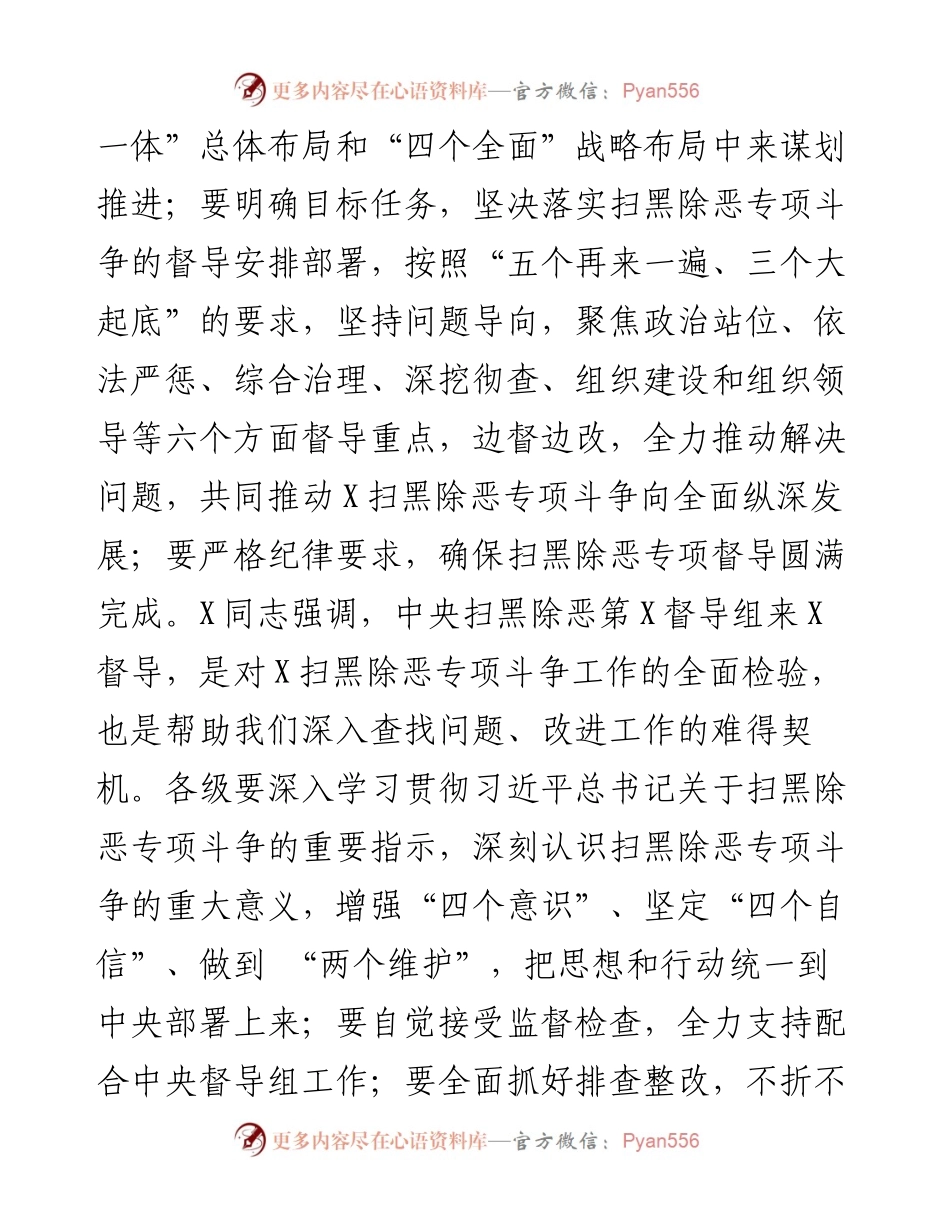 062503在全县扫黑除恶专项斗争工作推进会上的讲话.docx_第2页
