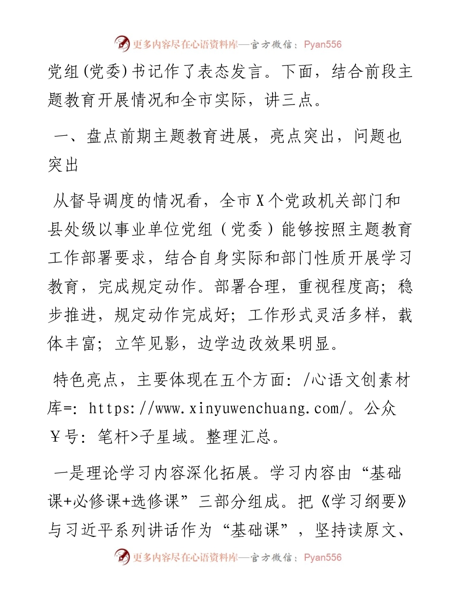0626在全市不忘初心牢记使命主题教育工作现场推进会议上的讲话.docx_第2页